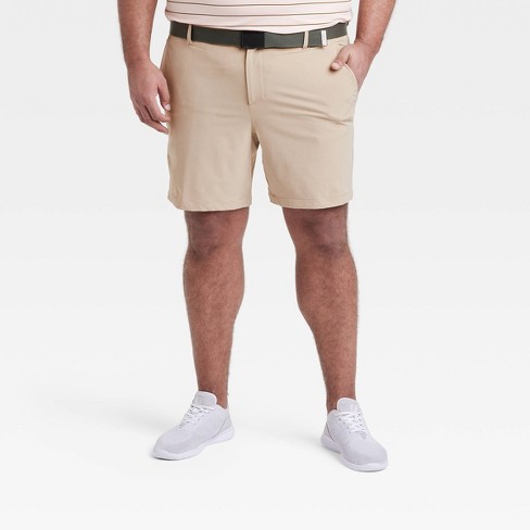 Men's Big Golf Shorts 8 - All In Motion™ Khaki 50 : Target