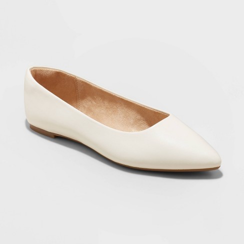 Cream clearance ballet flats