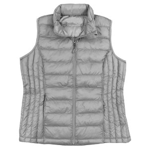 Ladies’ Quilted Puffer Vest – Lightweight Insulated Outerwear for Women - 1 of 4