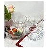 Swirl Acrylic Serving Bowls, Unbreakable Small Plastic Bowls, Soup Bowls, Salad Bowls, Cereal Bowl for Snacks, BPA Free - 3 of 4