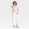 Women's Linen Blend Vest - A New Day™ - 3 of 3