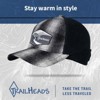 TrailHeads Women’s Ponytail Beanie - Winter Trucker Hat with Drop Down Fleece Ear Warmers - 3 of 4