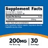 Nutricost L-Theanine (200mg) 30 Capsules - GMO-Free, Gluten-Free, 30 Servings - 2 of 4