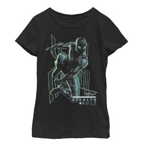 Girl's Marvel Spider-Man: Far From Home Stealth Hero T-Shirt - 1 of 3