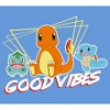 Boy's Pokemon Bulbasaur, Squirtle and Charmander Good Vibes Performance Tee - 2 of 4