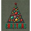 Christmas Tree Adult Crew Neck Short Sleeve Tee - 2 of 3