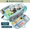 PAVILIA Toiletry Bag Women Men, Travel Toiletries Organizer Case, Essentials Shaving Dopp Kit, Cosmetic Make Up Accessories - 3 of 4