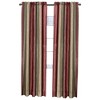 GoodGram Ombre Crushed Satin Sheer Single Window Curtains & Valances - 3 of 4