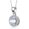 Guili Sterling Silver White Cubic Zirconia Pendant - 2 of 2
