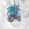 Design Toscano Frost, the Gothic Dragon Holiday Ornament - 2 of 4