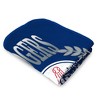 Los Angeles Dodgers MLB Plateau Silk Touch Throw Blanket 46X60 Inches - 2 of 4