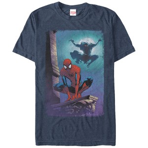Men's Marvel Spider-Man Goblin Attack T-Shirt - 1 of 3
