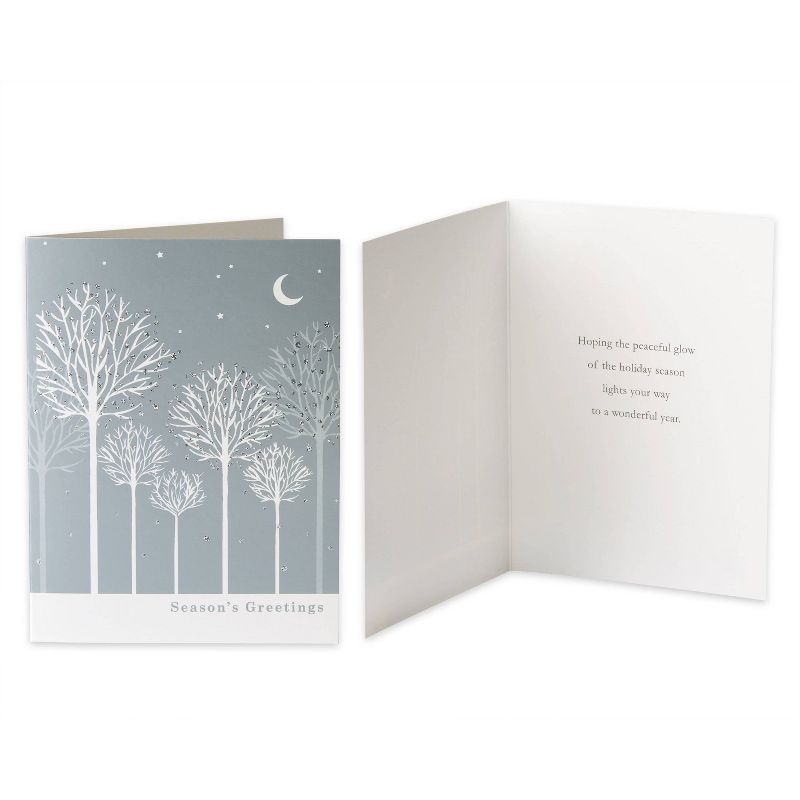20ct Metallic Medley Assorted Christmas Boxed Greeting Cards - American Greetings, 3 of 8