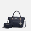 MKF Collection Azrael Vegan Leather Women’s Tote Bag with Wallet by Mia K - 2 of 3