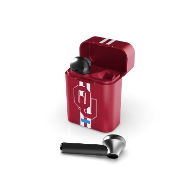 NCAA Oklahoma Sooners True Wireless Bluetooth Stem Earbuds