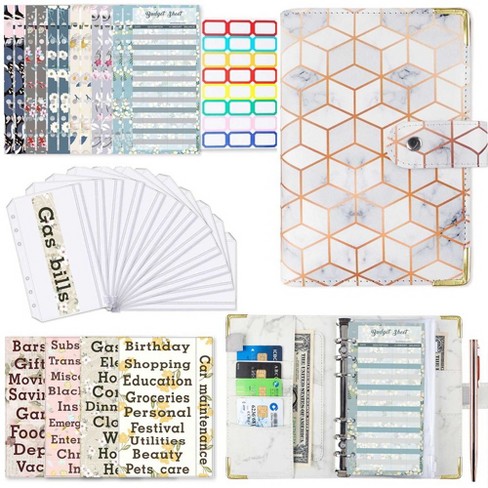 A6 Budget Binder Budget Planner Money Organiser With Zipper Bag ...