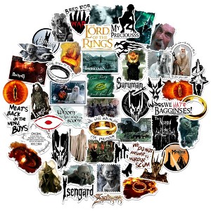 Lord of The Rings Dark Forces 50ct Vinyl Large Deluxe Stickers Variety Pack - 1 of 4