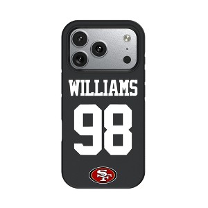 NFL San Francisco 49ers Players Game Tactic Bump Cell Phone Case for Apple iPhone 17 Series - 1 of 4