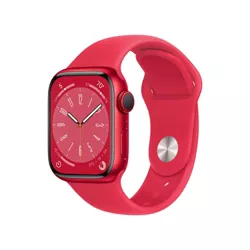 Apple Watch Series 8 GPS 41mm (PRODUCT)RED Aluminum Case with (PRODUCT)RED Sport Band - M/L