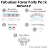 Big Dot of Happiness Baby Gender Reveal - Team Boy or Girl Party Favors and Cupcake Kit - Fabulous Favor Party Pack - 100 Pieces - 2 of 4