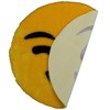 Walk on Me Faux Fur Super Soft Emoji Rug Tufted With Non-slip Backing Area Rug 26" - 3 of 4