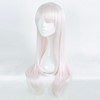 Unique Bargains Women's Wigs 30" Pink with Wig Cap - 3 of 4