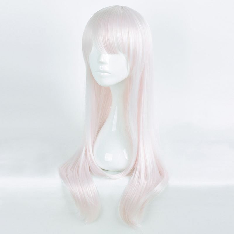 Unique Bargains Women's Wigs 30" Pink with Wig Cap, 3 of 7