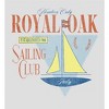 Royal Oak Sailing Club Vintage-Inspired Adult Crew Neck Short Sleeve Tee - 2 of 3