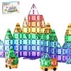 PICASSO-TILES Magnetic Tiles For Kids, 120PCS Construction STEM Building Blocks Educational Toy, Mini Diamond Series - 2 of 4