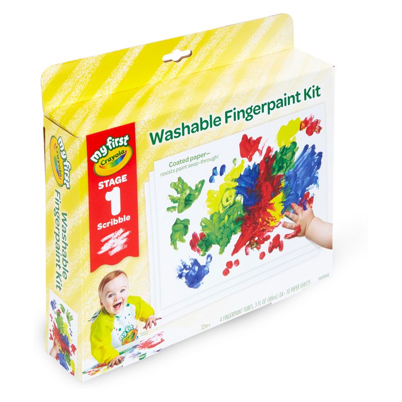 Crayola Stage 1 Washable Fingerpaint Kit, 1 of 9