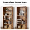 VYNXARIA Spacious 5 - Shelf Industrial Bookcase: 53 - Inch Tall, Perfect for Every Room in Your Home - 4 of 4