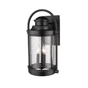 Millennium Lighting Livingston 3 - Light Wall Light in  Powder Coat Black - 1 of 1