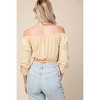 Women's Wild Child Crop Top - Honey Punch - 4 of 4