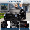 2 Seater Kids Electric Car, Licensed RAM 2500 24V Ride On Truck w/Remote, Bluetooth, 3 Speeds, LED, Suspension, Trunk - 4 of 4