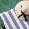 Arkwright Oversized California Beach Towels - (Pack of 4) Absorbent, Quick Drying, Ringspun Cotton Pool Towel, 30 x 70 in - 3 of 4