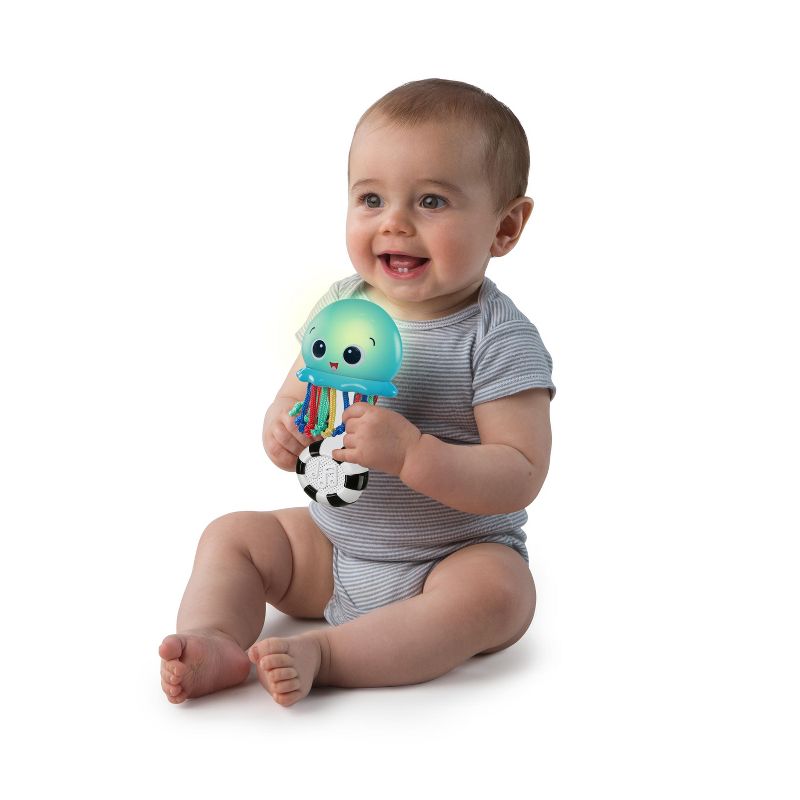 Baby Einstein Ocean Glow Sensory Shaker&#160;Musical Toy, 3 of 11