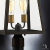 Urban Ambiance Luxury Modern Farmhouse Outdoor Post/Pier Light,  27"H x 11.25"W,  Olde Bronze Finish, UHP1004 - 4 of 4