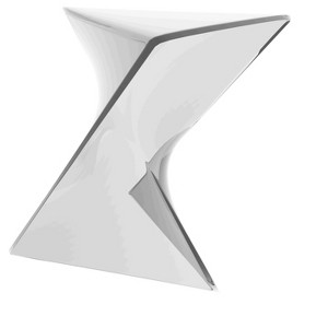 LeisureMod Randolph Stackable Side Table – Modern Triangular Design Accent Table – Versatile for Living Room, Bedroom, or Office Room - 1 of 4