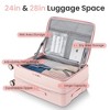 YONWAY 3 Piece Luggage Set, 100% PC Hardside Expandable Travel Laggage, with TSA Lock & Spinner Wheels - 2 of 4
