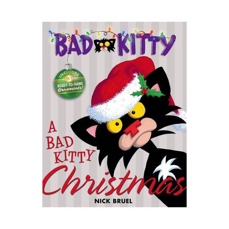 A Bad Kitty Christmas - by  Nick Bruel (Hardcover), 1 of 2