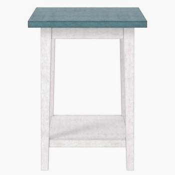 24/7 Shop At Home Brizza 1 Open Shelf Side Table  