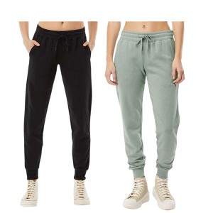 EG PRO Women Jogger Pants Sweatpants Soft & Athletic Workout Running Casual - 2 Pack - 1 of 4