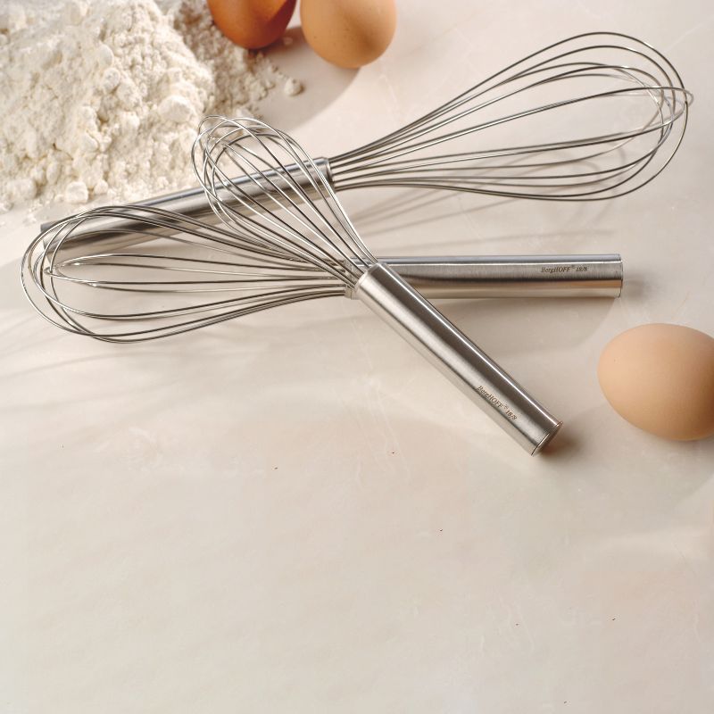 BergHOFF Studio 3Pc 18/10 Stainless Steel Whisk Set, Silver, 3 of 8