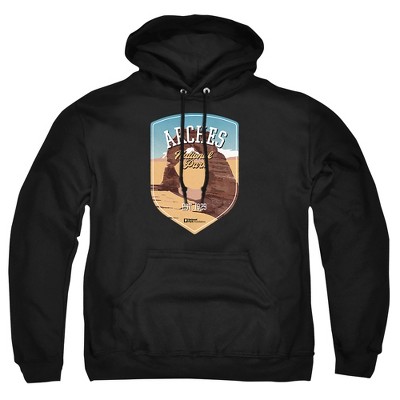 Men's Arches National Park Illustrated Landscape Pull-Over Hoodie