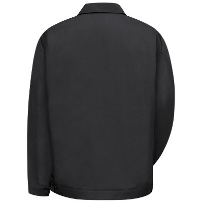 Red Kap Slash Pocket Jacket, Black - L — фото 2