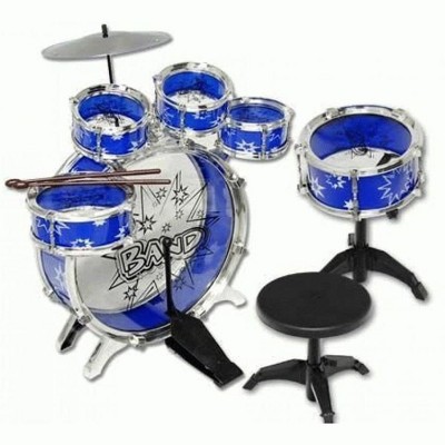 Musical Instrument Drum Playset (Blue)