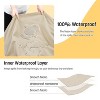 Catalonia Waterproof Mattress Protector, Love Blanket for Couples, Splash-Proof Bed Blankets, Stain Resistant & Noiseless Design for King/Queen Beds - 4 of 4