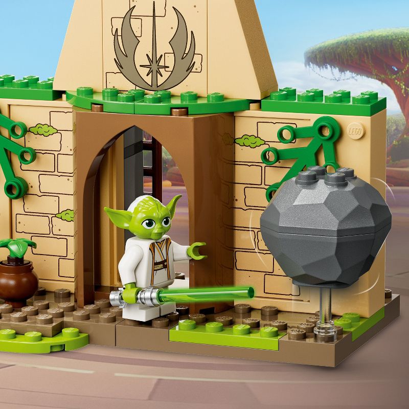 LEGO Star Wars Tenoo Jedi Temple Building Toy Set for Preschoolers 75358, 5 of 7