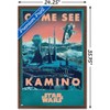 Trends International Star Wars: Kamino - Come See Kamino Framed Wall Poster Prints - 3 of 4