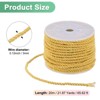 Unique Bargains Soft Polyester Twisted Silk Decorative Craft Cord Trim Cord Rope 22 Yards 1 Pc - 3 of 4